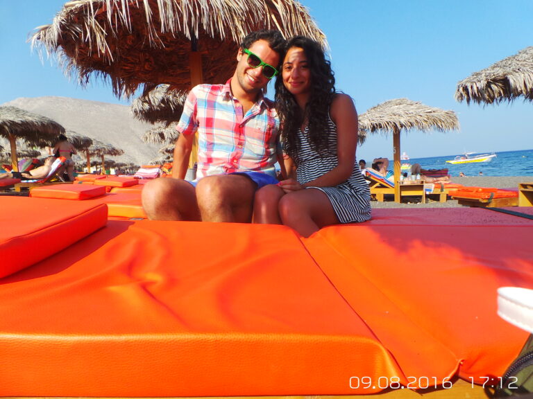 dopo meno di un anno siamo andati al mare assieme, una bellissima vacanza!